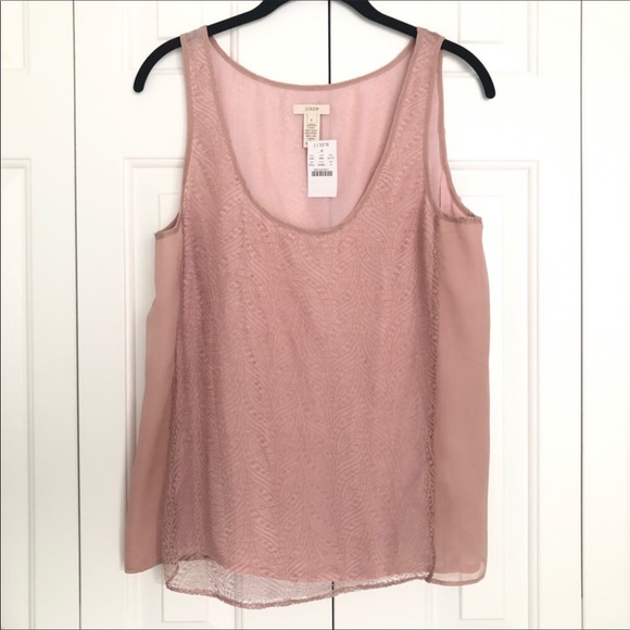 J. Crew Tops - 3/$35! J. Crew Silk Blend Love Lace Top